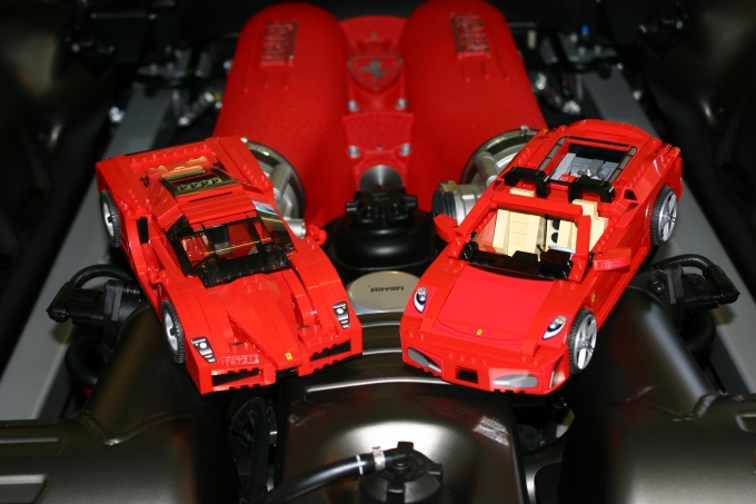 Ferrari mit großem Bruder 2